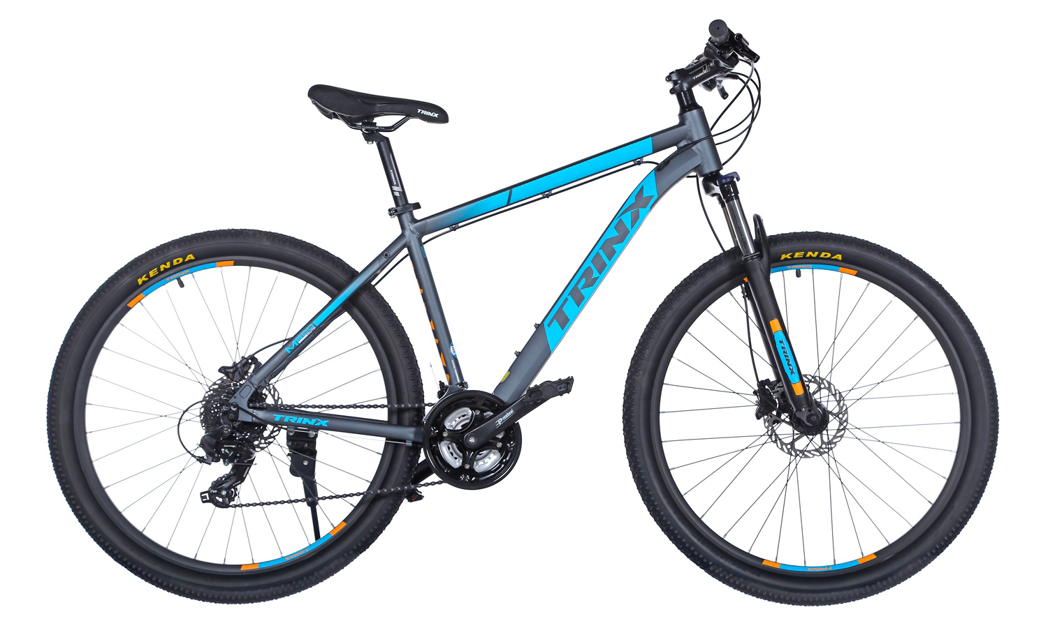 Фотография Велосипед 27,5" Trinx M600 Elite (2019) 2019 серо-синий
